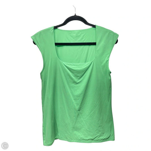 Top Sleeveless By White House Black Market In Green, Size: L