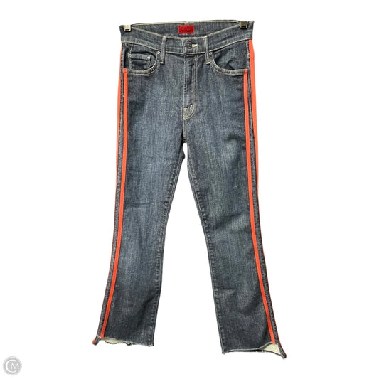 Jeans Cropped By Mother In Blue Denim, Size: 2