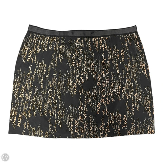 Skirt Mini & Short By Gap In Black & Brown, Size: 18