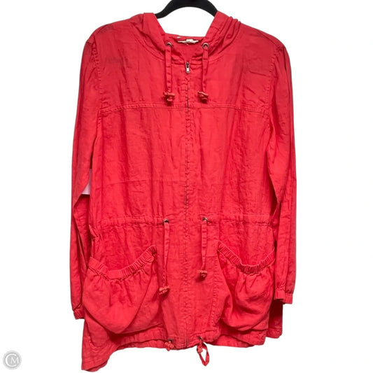 Jacket Other By Eileen Fisher In Red, Size: S