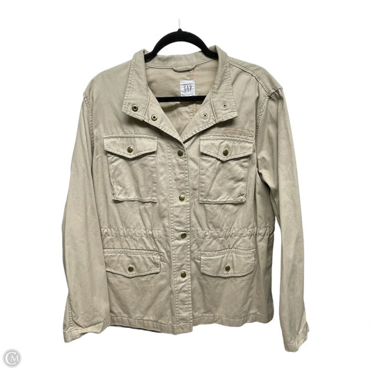 Jacket Other By Gap In Tan, Size: L