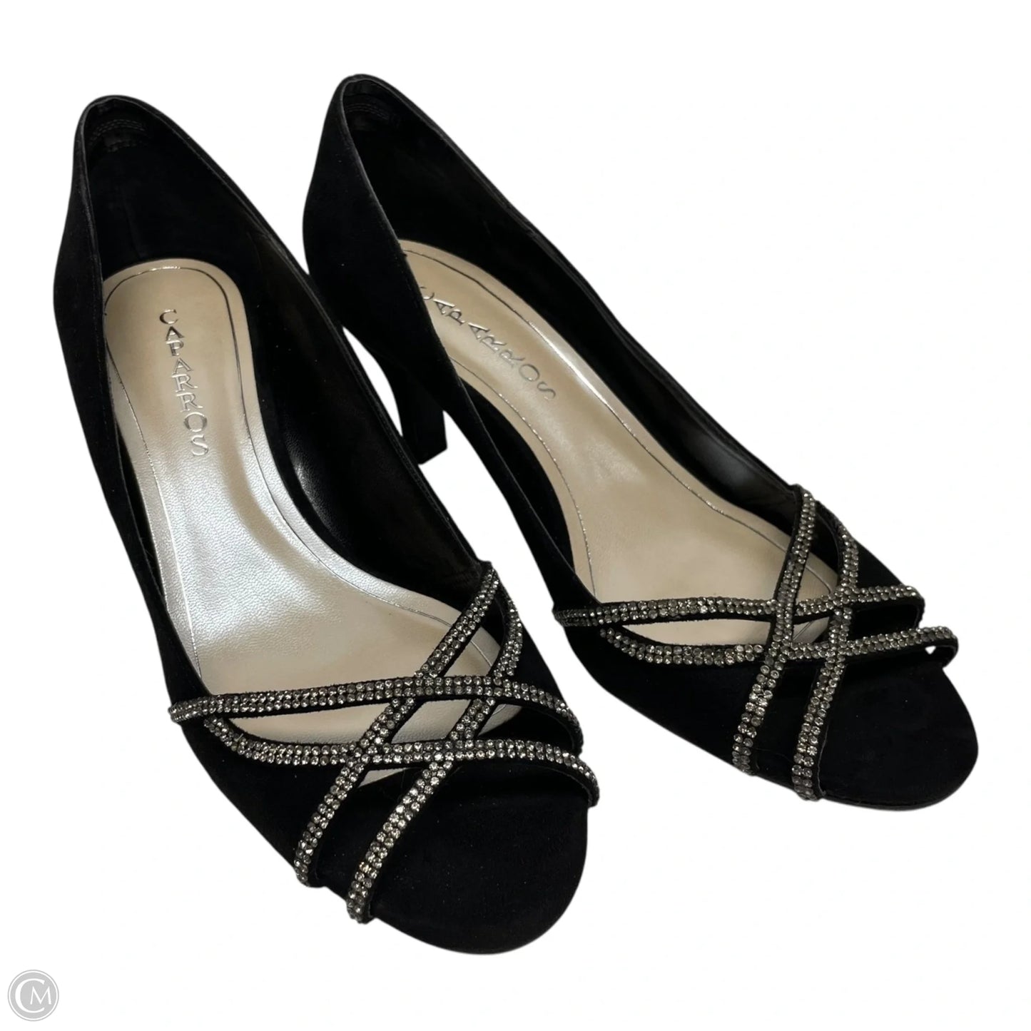 Shoes Heels Kitten By Caparros In Black, Size: 10