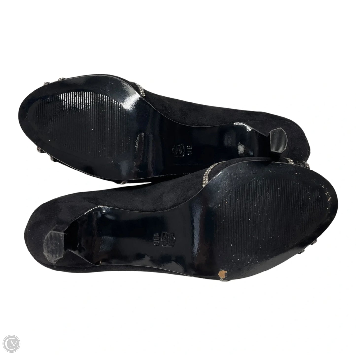 Shoes Heels Kitten By Caparros In Black, Size: 10