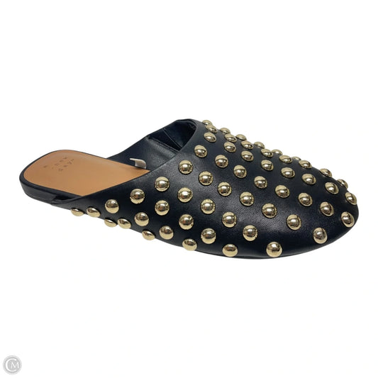 Shoes Flats By A New Day In Black & Gold, Size: 9