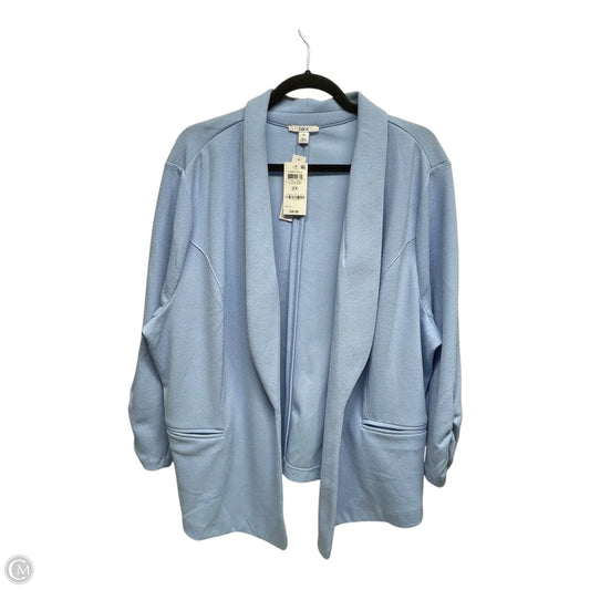 Blazer By Bar Iii In Blue, Size: 2x
