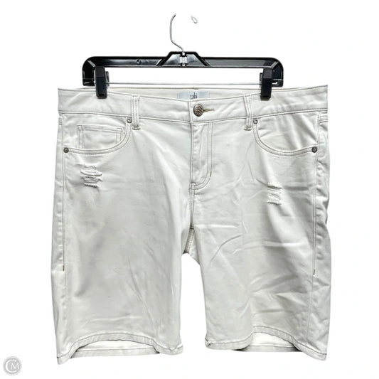Shorts By Cabi In Ivory, Size: 12
