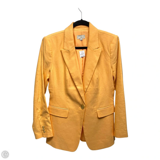 Blazer By Loft In Orange, Size: 4