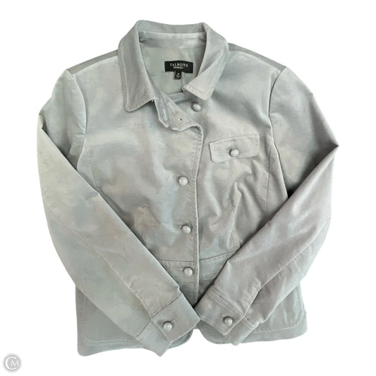Blazer By Talbots In Grey, Size: 12