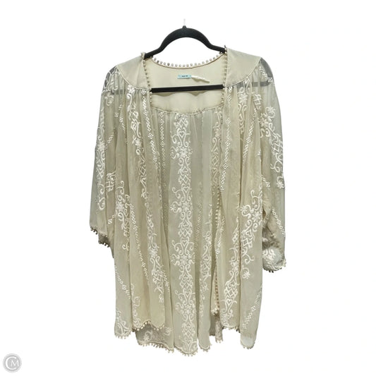 Cardigan By Kimichi Blue In Beige, Size: L