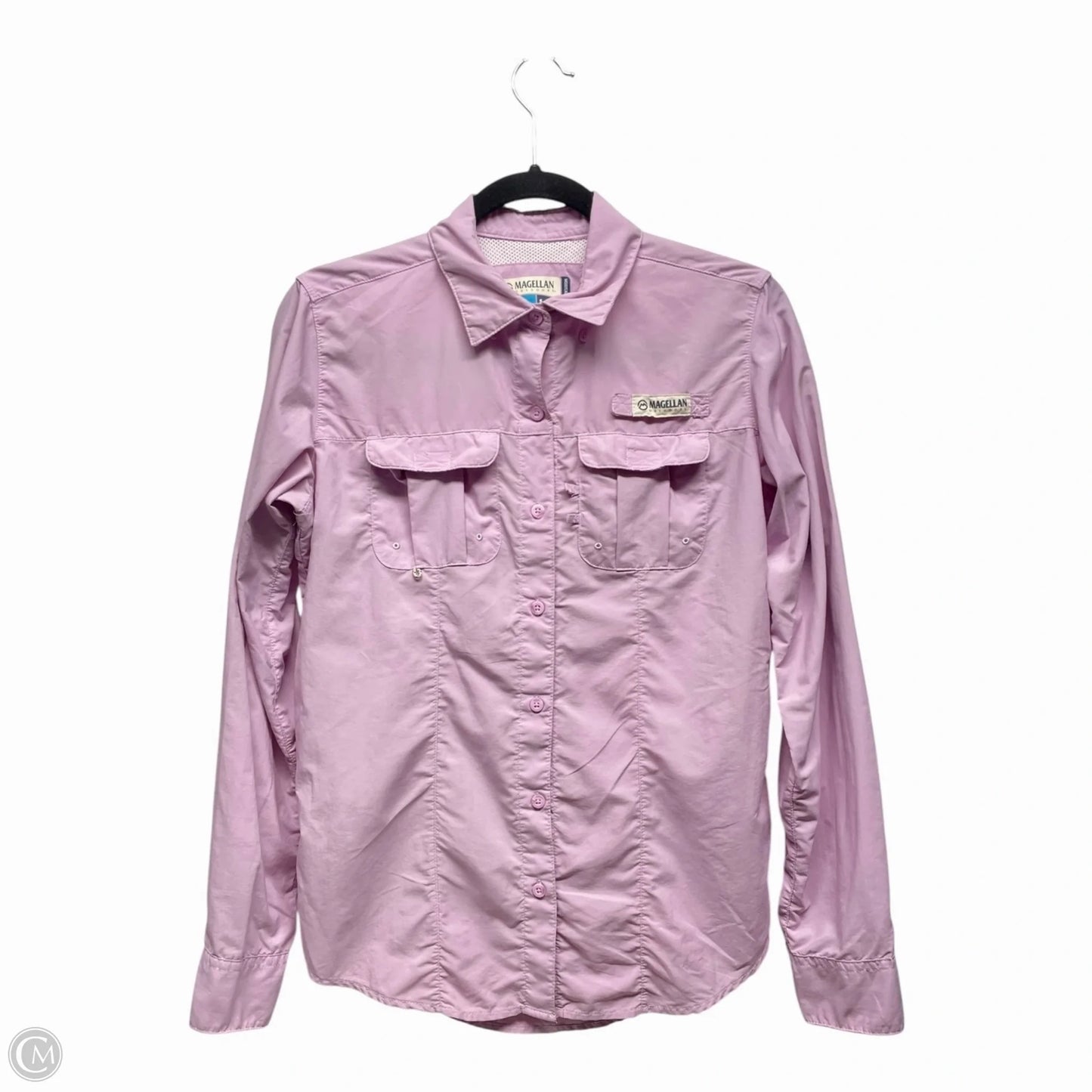 Top Long Sleeve By Magellan In Purple, Size: S