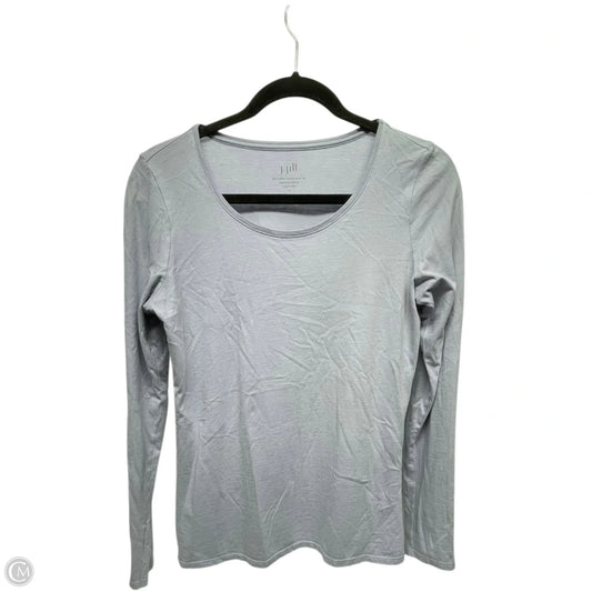 Top Long Sleeve Basic By J. Jill In Blue, Size: S