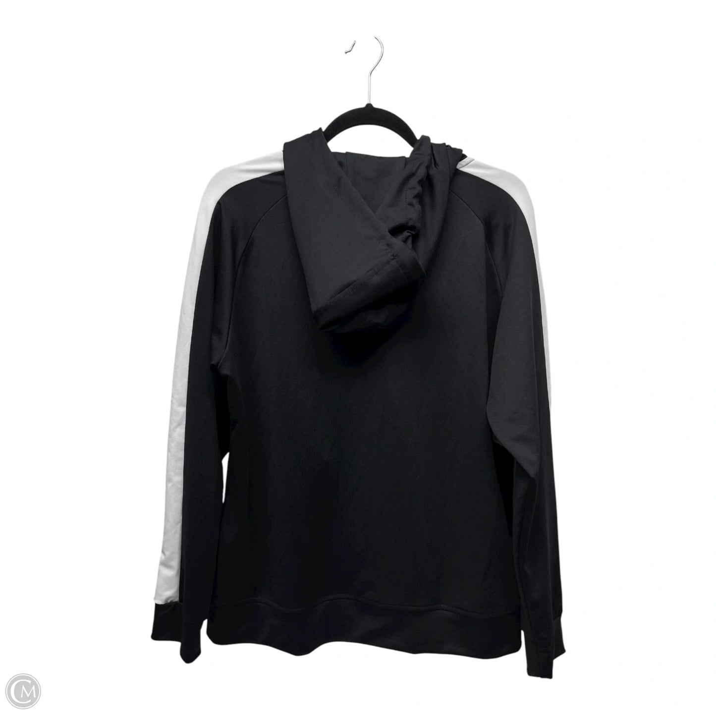 Athletic Jacket By tezosports In Black & White, Size: Xl