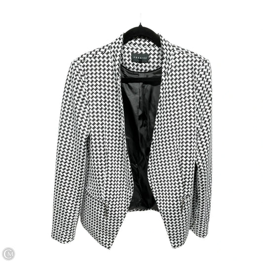 Blazer By Premise In Black & White, Size: 12