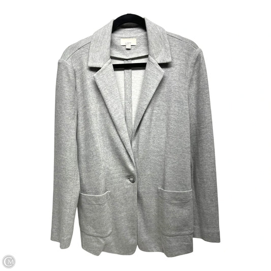 Blazer By Loft In Grey, Size: 12