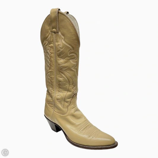 Boots Western By Justin In Tan, Size: 6.5