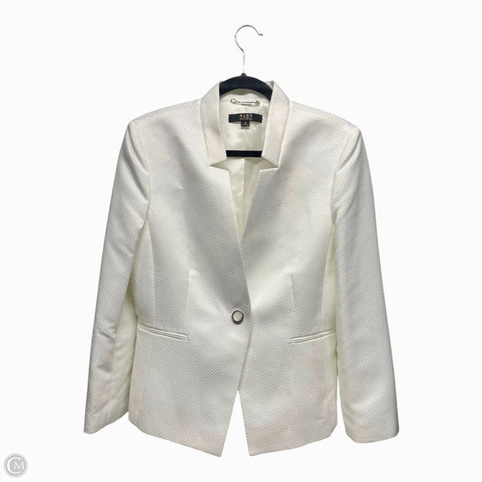 Blazer By Alex Marie In White, Size: 12