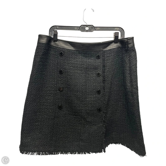 Skirt Designer By Karl Lagerfeld In Black, Size: L