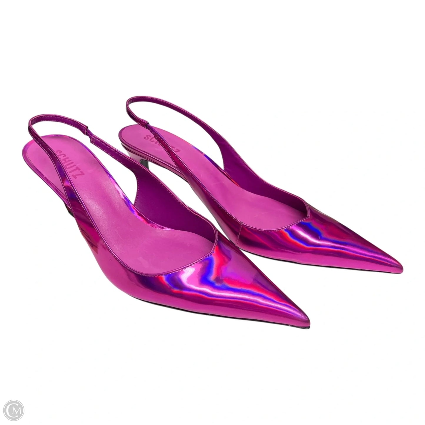 Shoes Heels Kitten By Schutz In Purple, Size: 10