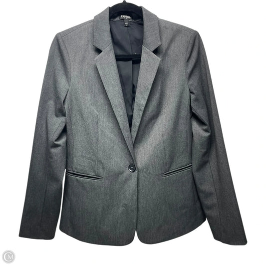 Blazer By Express In Grey, Size: 10