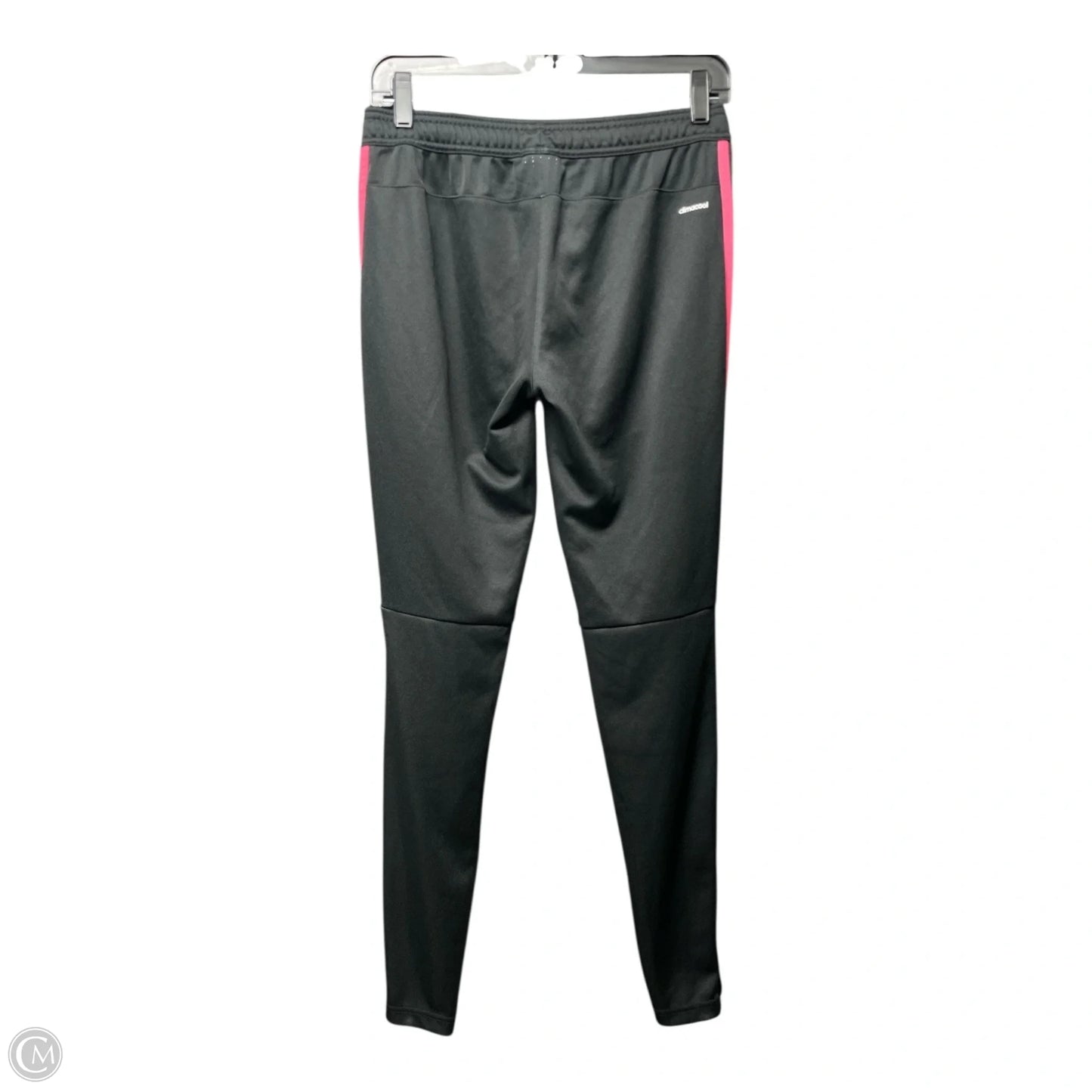 Athletic Pants By Adidas In Black & Pink, Size: S