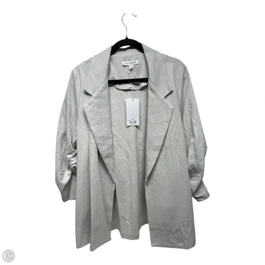 Blazer By Dear Scarlett In Grey, Size: 1x