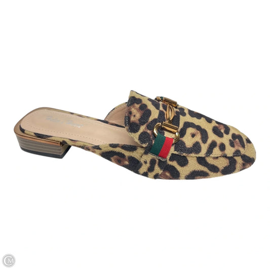 Shoes Flats By HELENS HEART In Animal Print, Size: 6