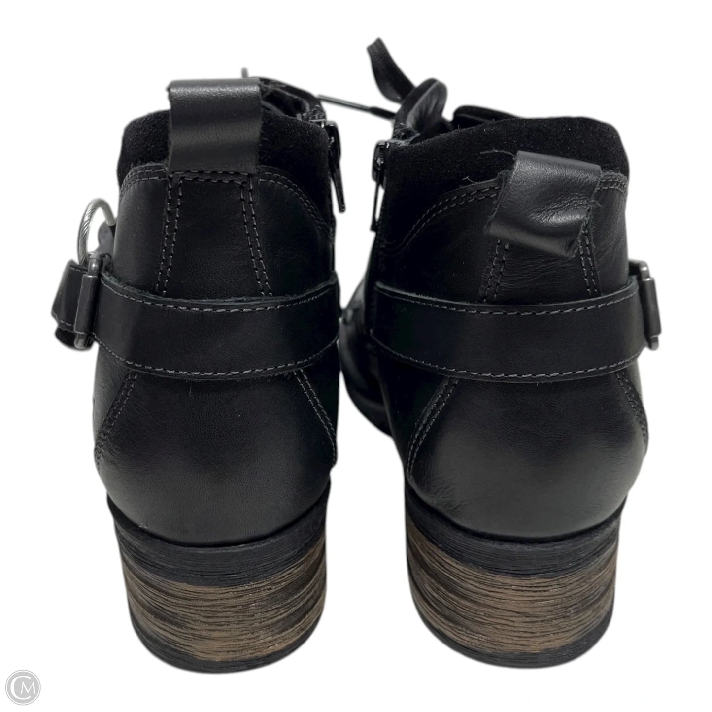 Boots Ankle Heels By Taos In Black, Size: 9.5