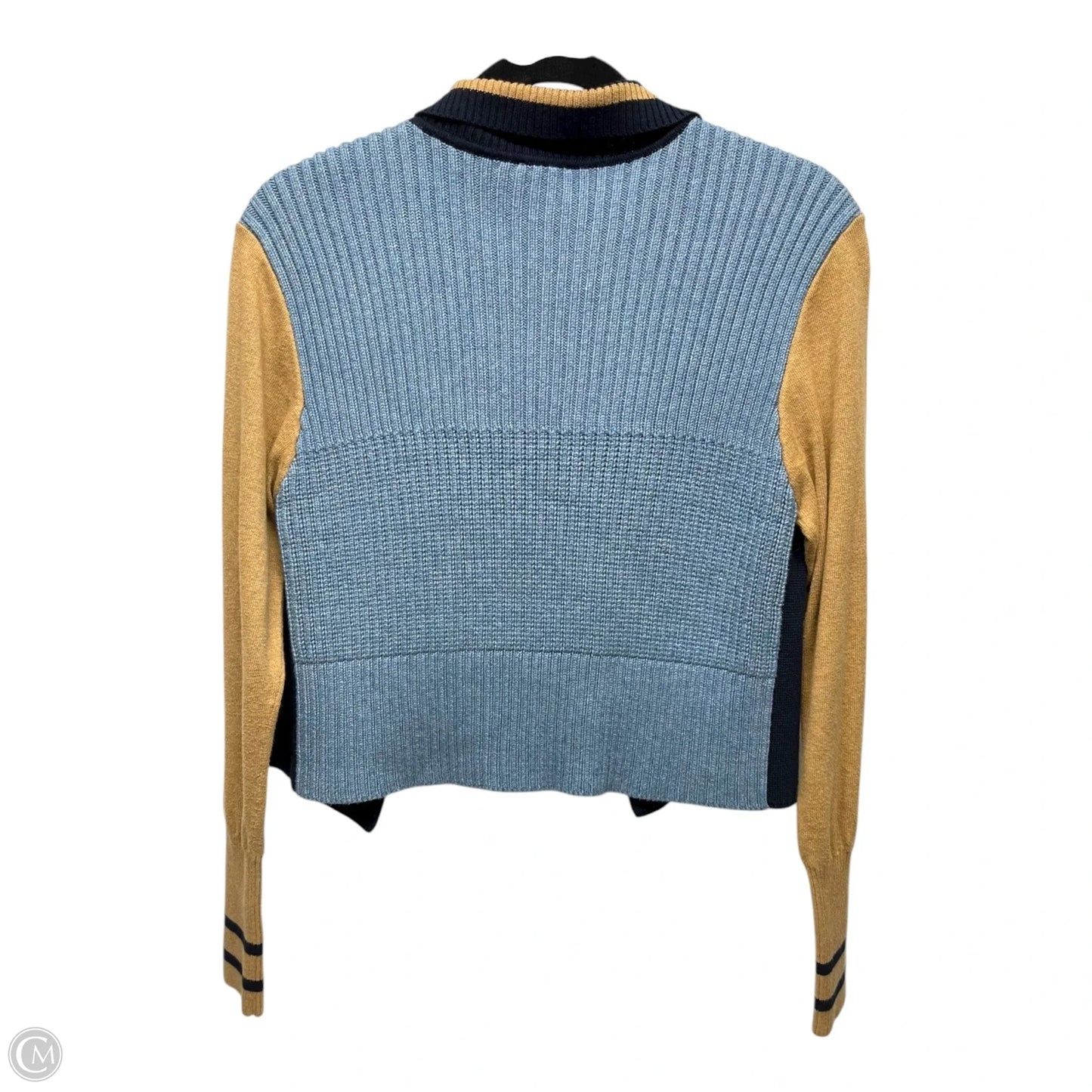 Cardigan By Cabi In Blue & Brown, Size: M