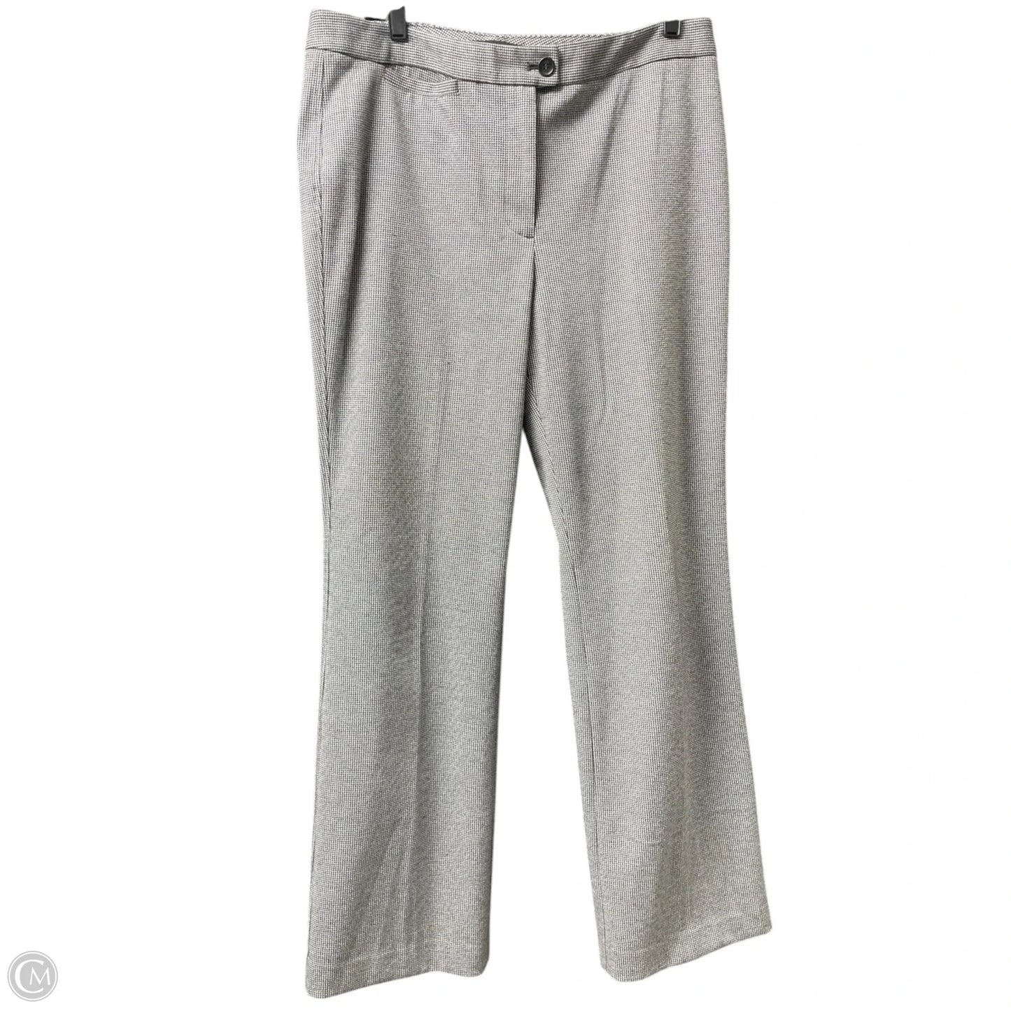 Pants Dress By Talbots In Black & White, Size: 12