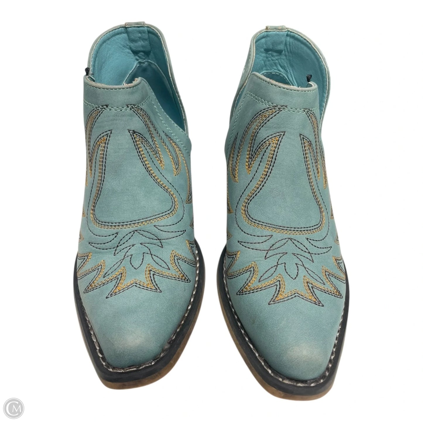 Boots Western By Roper In Aqua, Size: 6