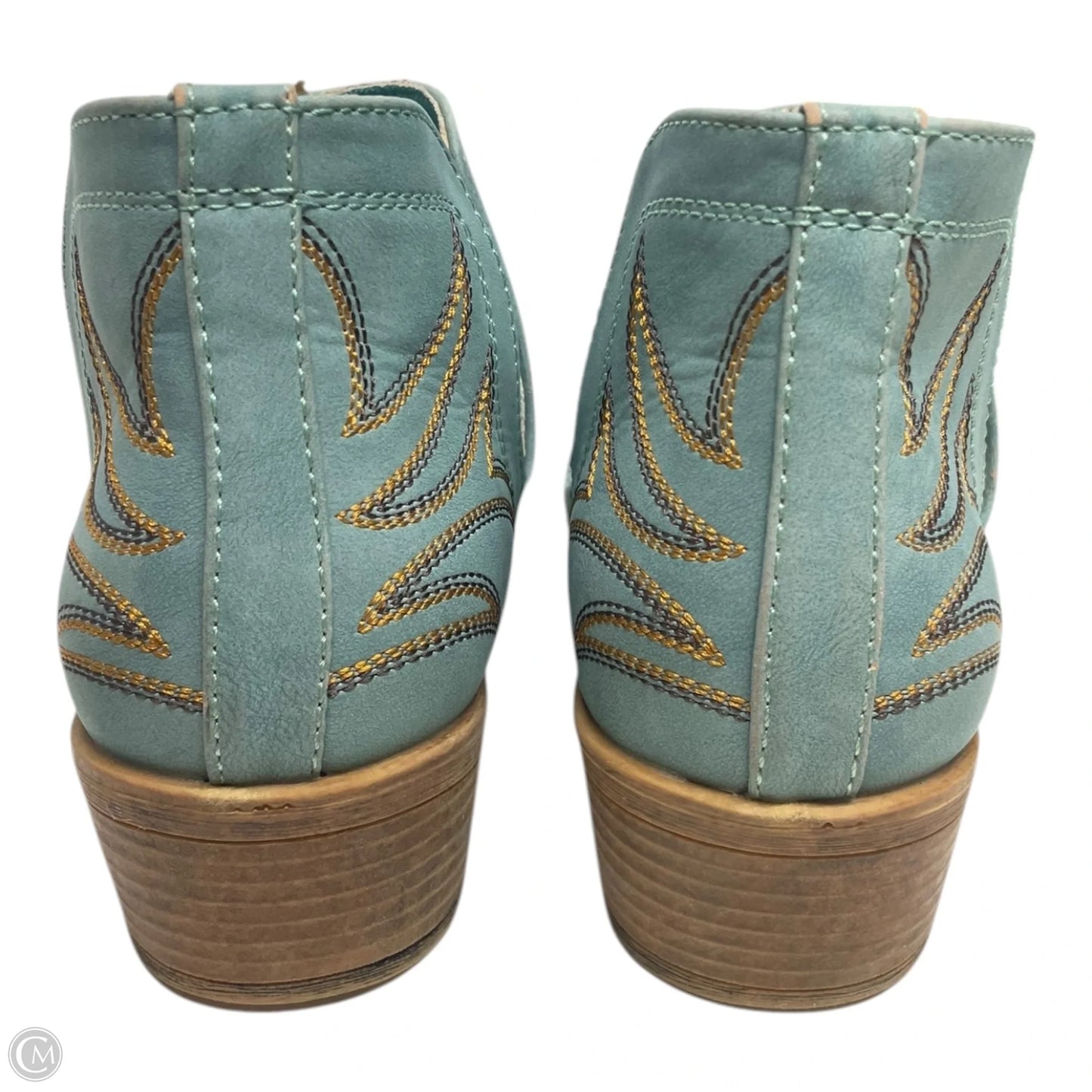 Boots Western By Roper In Aqua, Size: 6