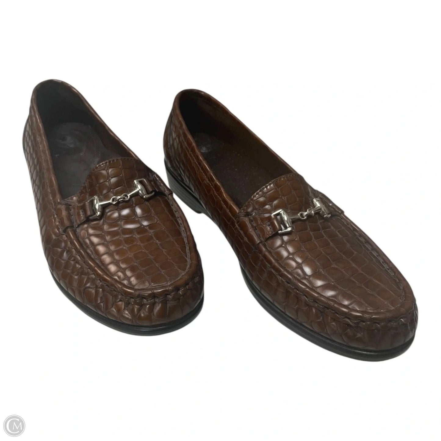 Shoes Flats By Sas In Brown, Size: 7.5