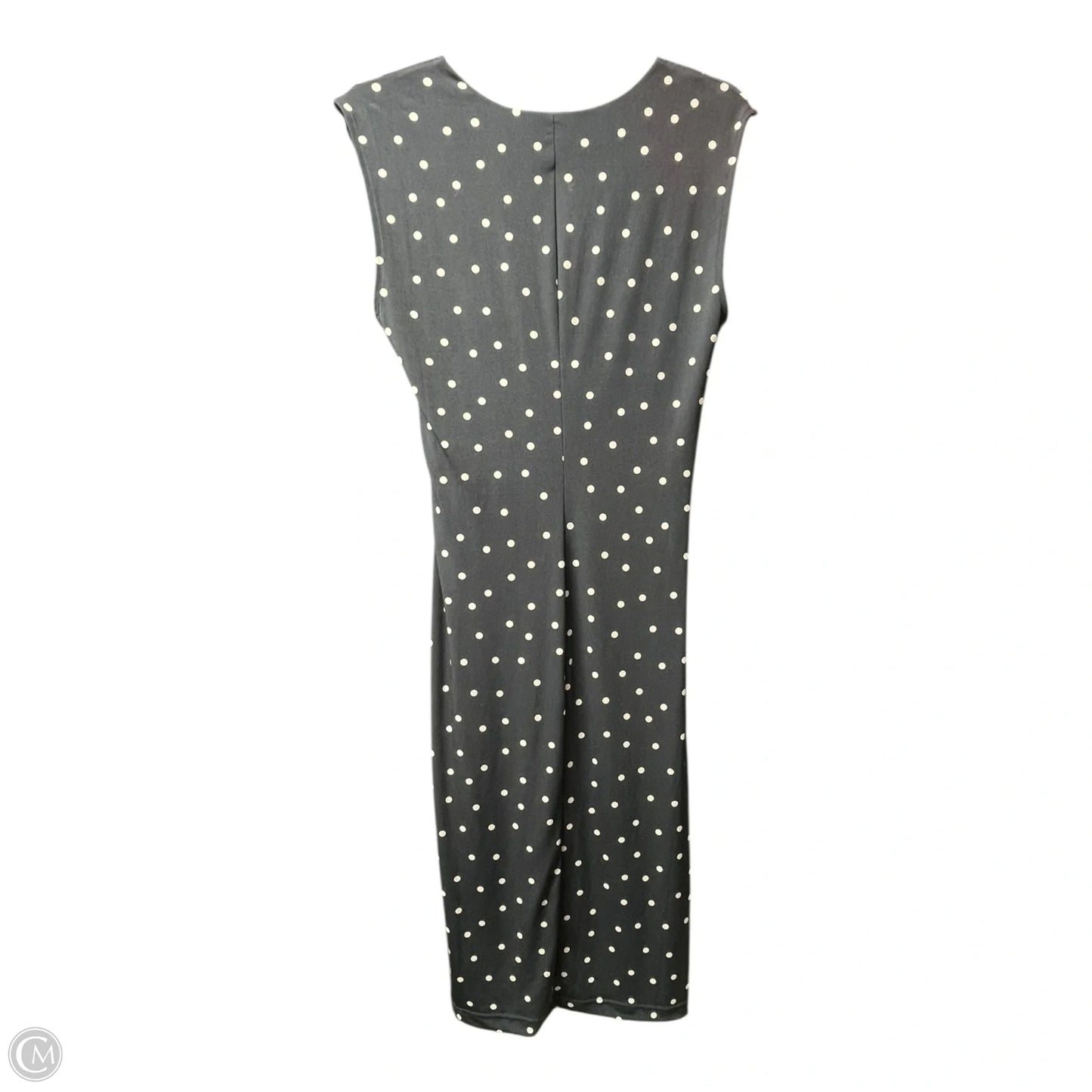 Dress Casual Midi By Banana Republic In Polkadot Pattern, Size: S