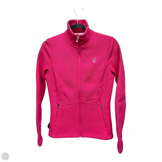Athletic Jacket By Spyder In Pink, Size: Sp