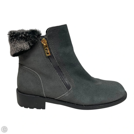 Boots Ankle Heels By Cole-haan In Black & Grey, Size: 8.5