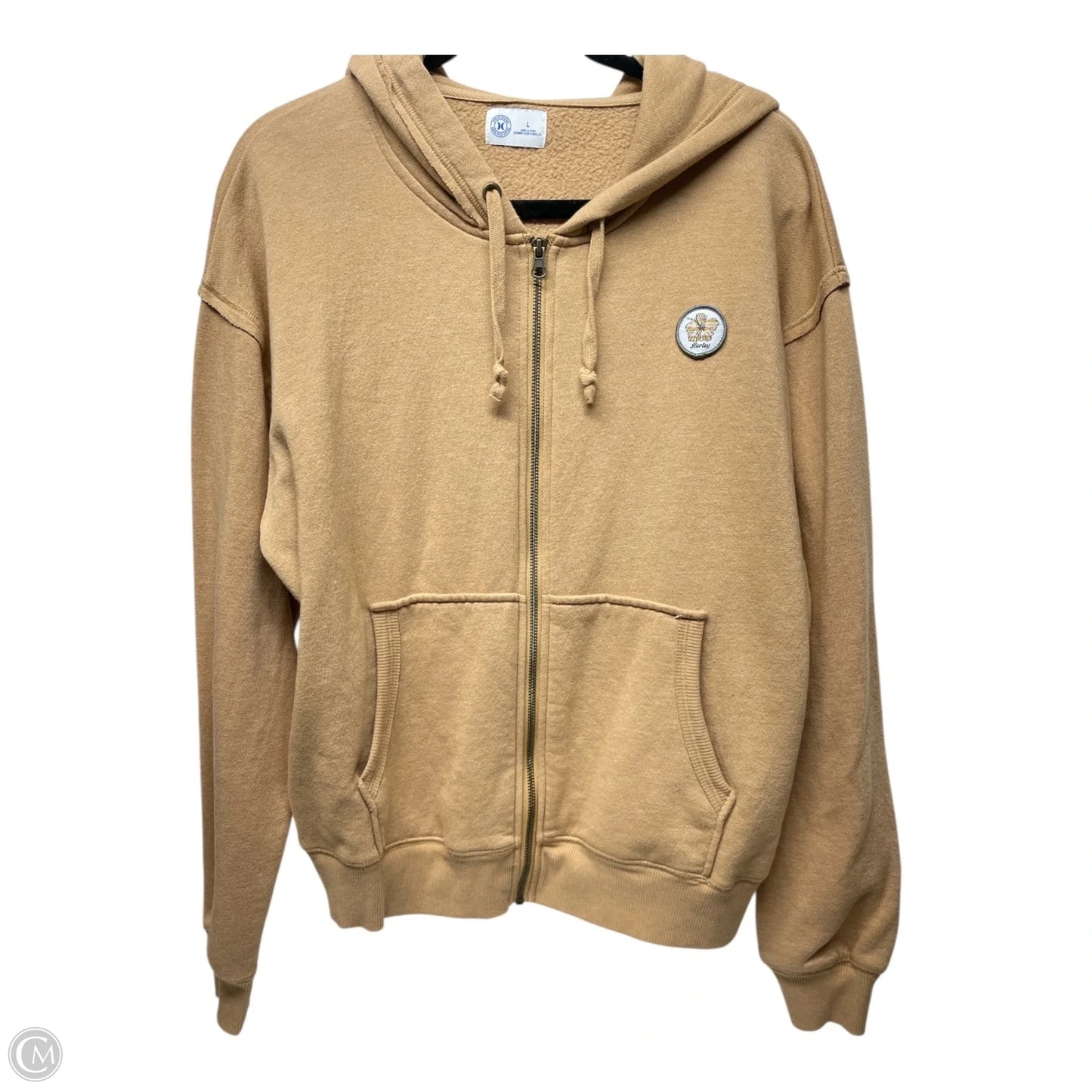 Jacket Other By Hurley In Tan, Size: L
