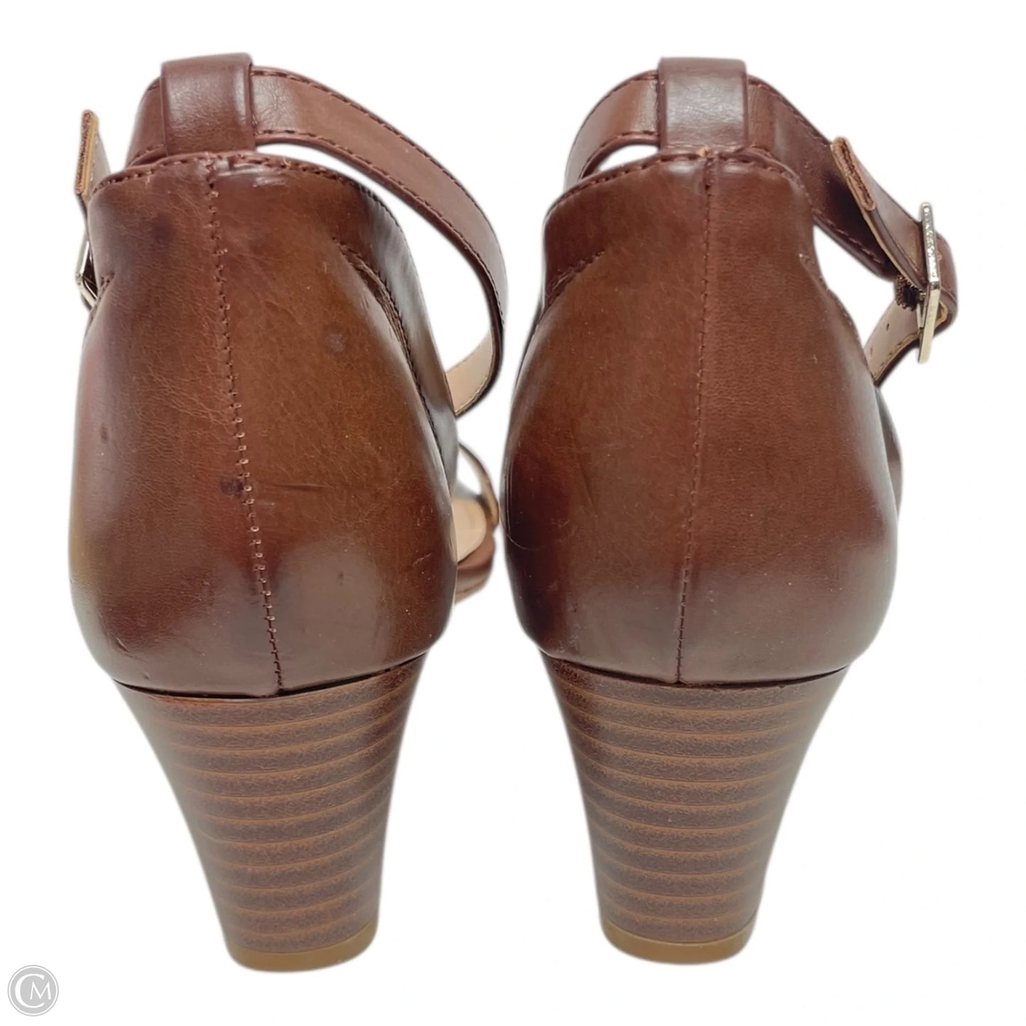 Shoes Heels Stiletto By Kelly And Katie In Brown, Size: 9.5