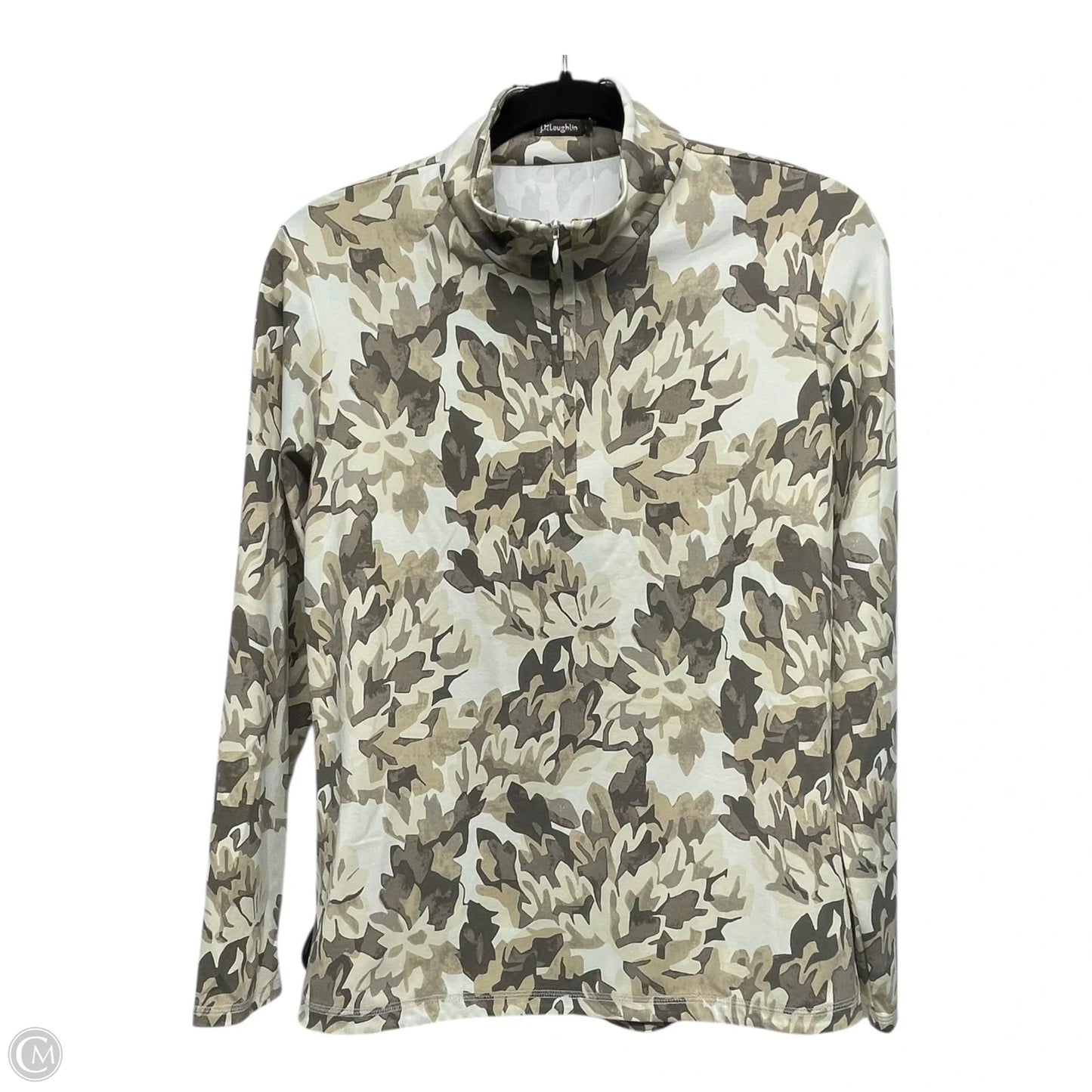 Athletic Jacket By J Mclaughlin In Tan, Size: L