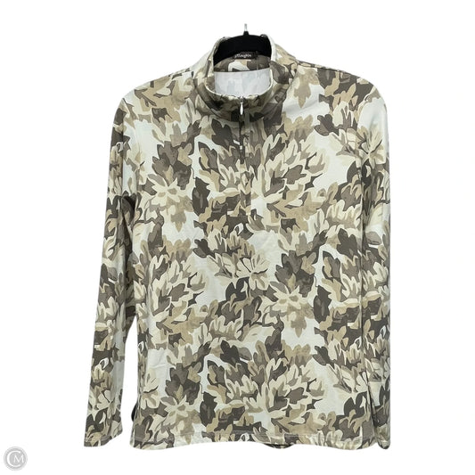 Athletic Jacket By J Mclaughlin In Tan, Size: L