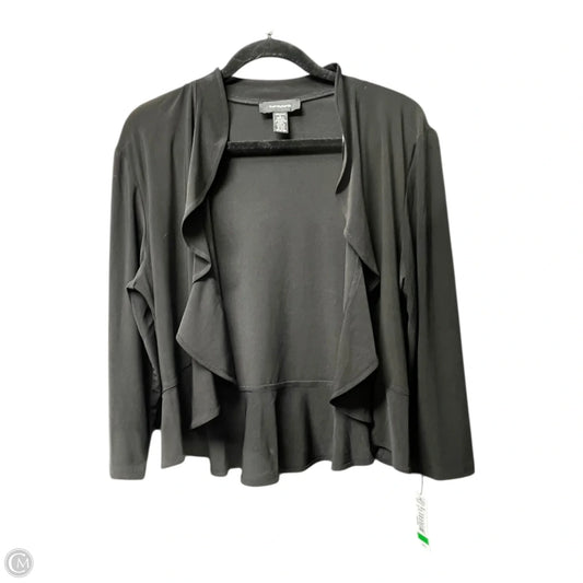 Cardigan By R And M Richards In Black, Size: L