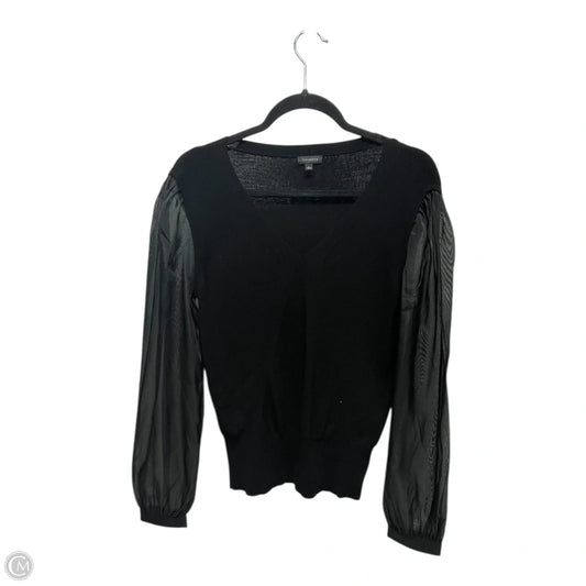 Top Long Sleeve By Talbots In Black, Size: S