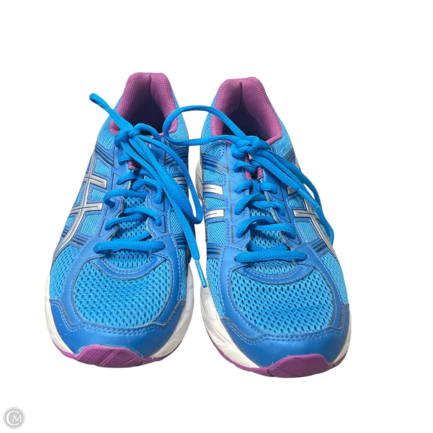 Shoes Athletic By Asics In Blue & White, Size: 8.5