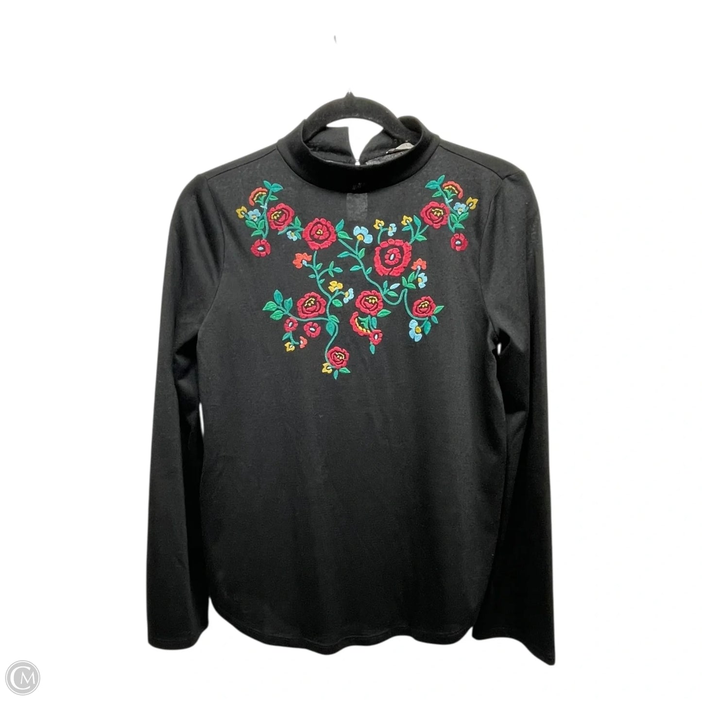 Top Long Sleeve By Loft In Floral Print, Size: Xs