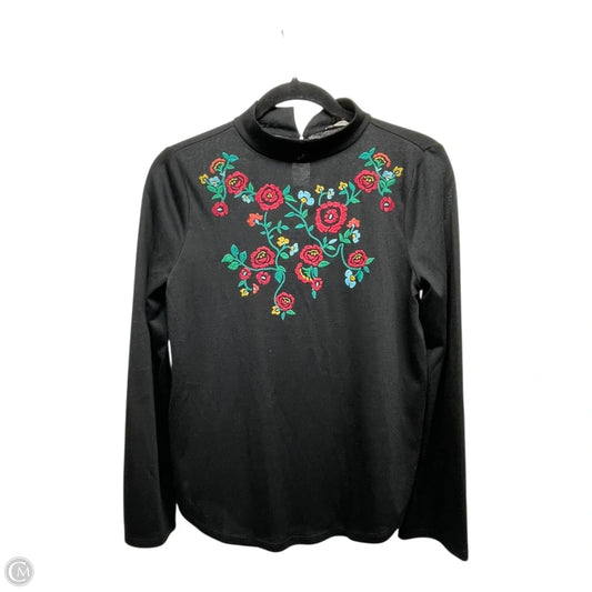 Top Long Sleeve By Loft In Floral Print, Size: Xs