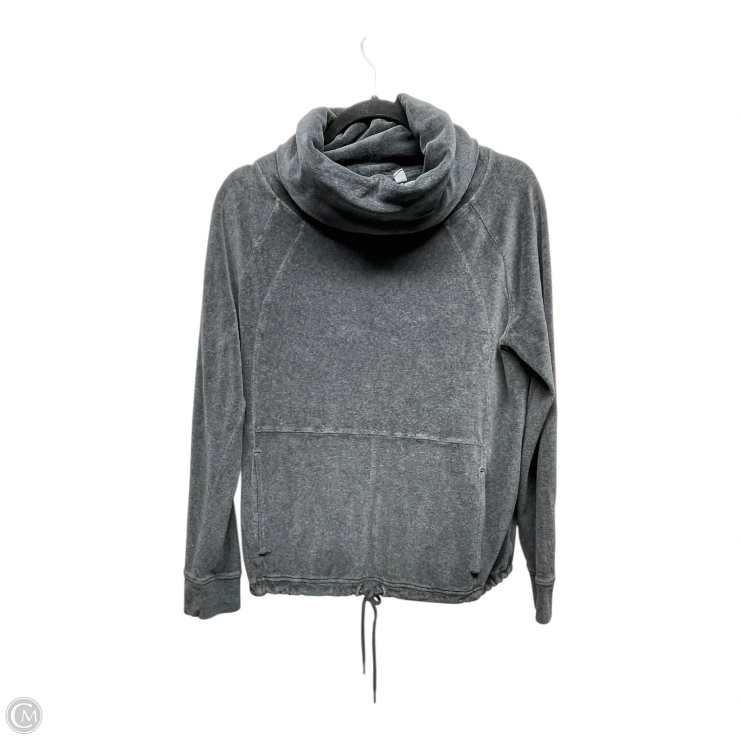 Athletic Top Long Sleeve Crewneck By Athleta In Grey, Size: Xs