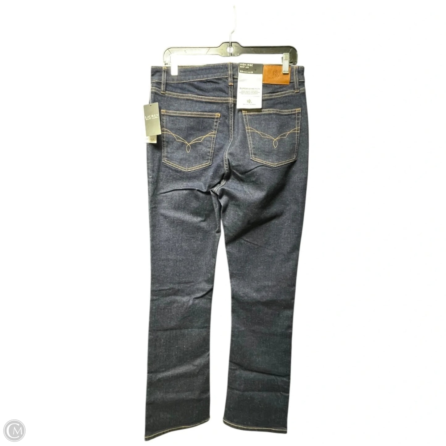 Jeans Boot Cut By Lauren By Ralph Lauren In Blue, Size: 8