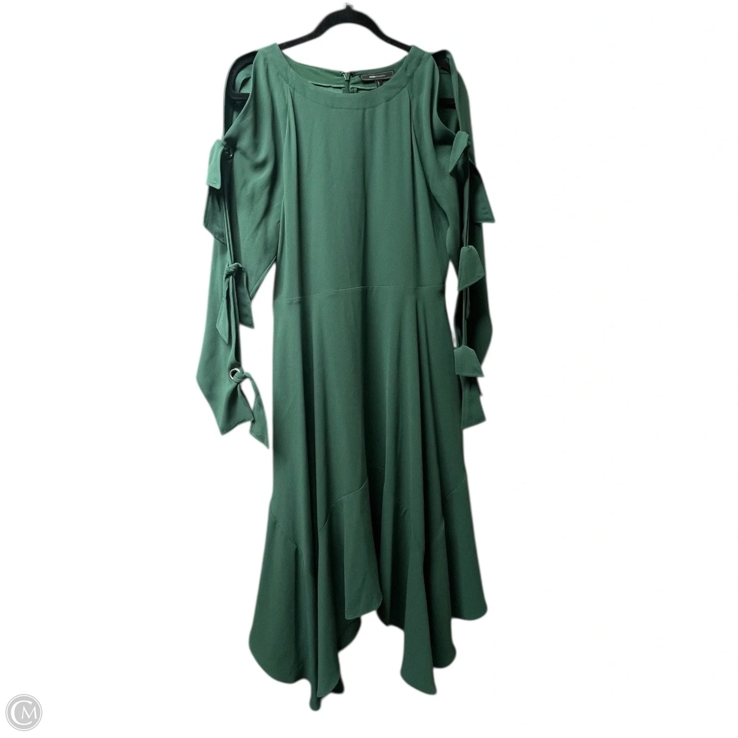 Dress Casual Maxi By Bcbgmaxazria In Green, Size: 8