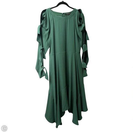 Dress Casual Maxi By Bcbgmaxazria In Green, Size: 8