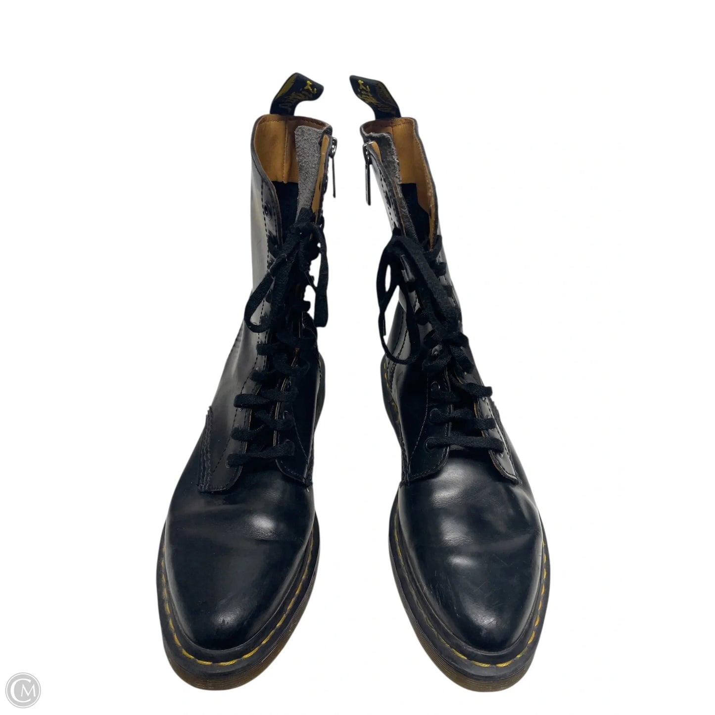 Boots Ankle Flats By Dr Martens In Black, Size: 9