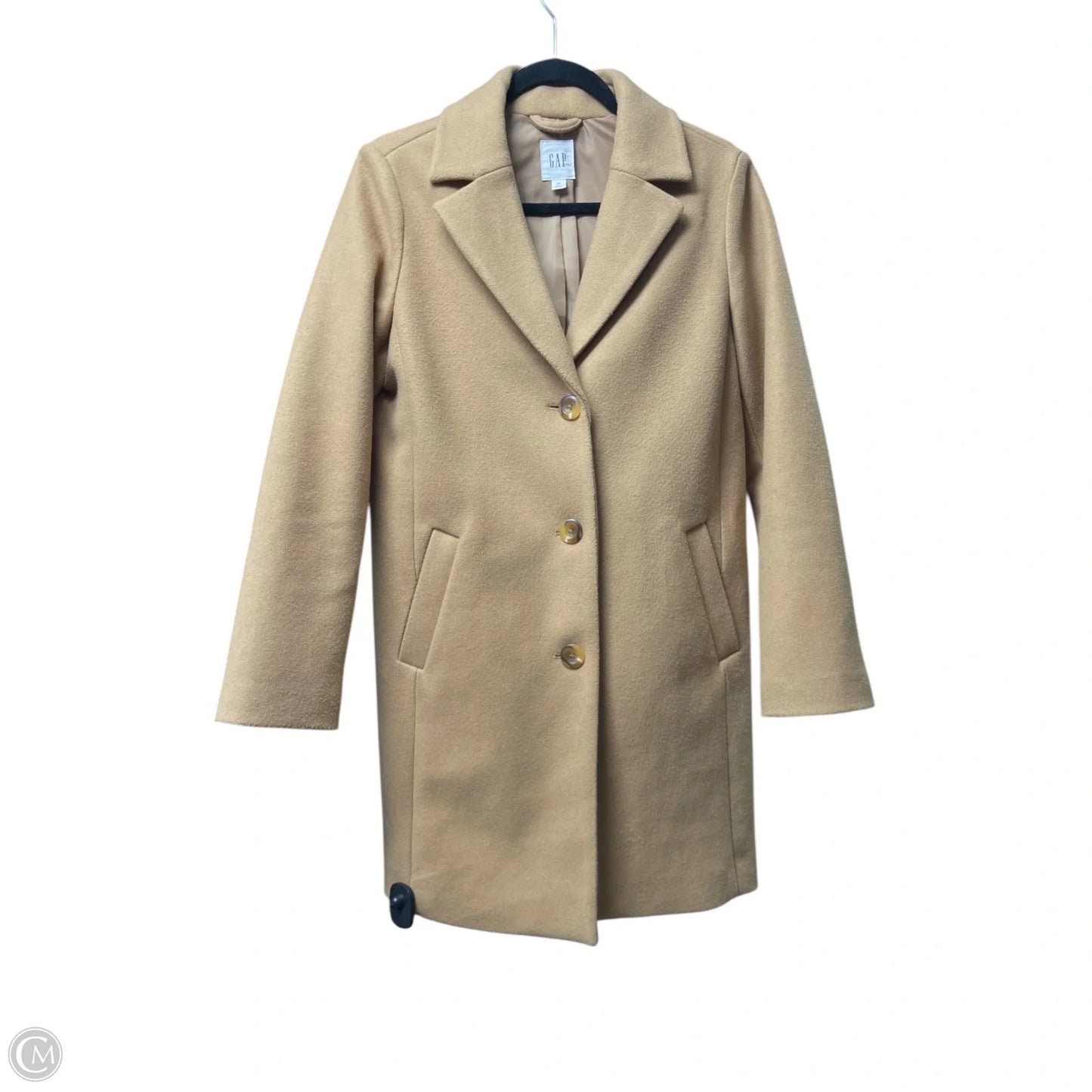 Coat Other By Gap In Tan, Size: Xs